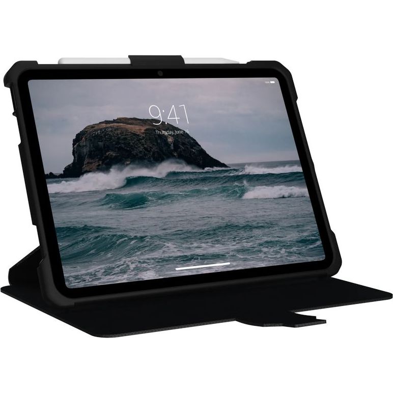 Etui pancerne Urban Armor Gear Metropolis dla iPad 10 Gen. 10.9 2022, czarne